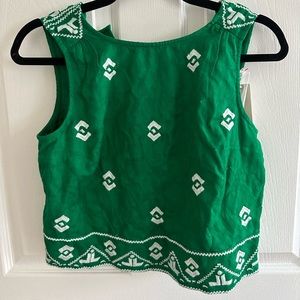 Anthropologie linen top